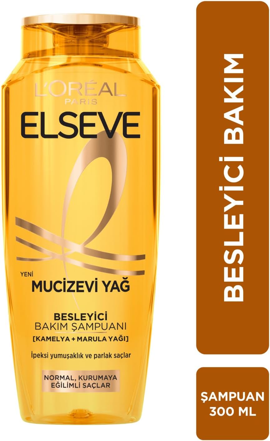 Elseve Mucizevi Yağ Besleyici Bakım Şampuanı 300 ml