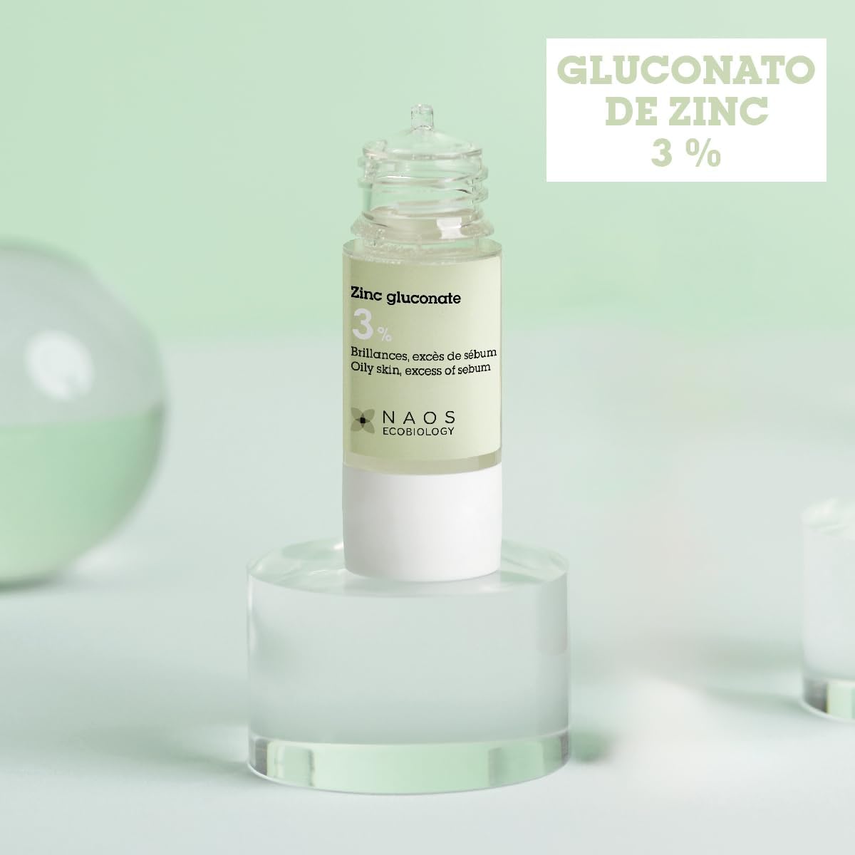 Etat Pur Pure Active Çinko Glukonat İstenmeyen Parlama Karşıtı Sebum Dengeleyici Saf Cilt Serumu 15 ml