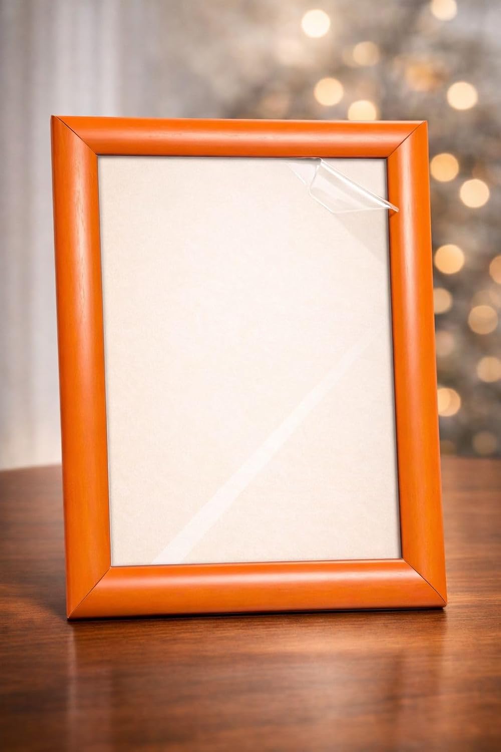 CADDEHEDİYE Kırılmaz PVC Masaüstü Fotoğraf Çerçevesi | 10×15 – 13×18 – 15×21 | 9 Farklı Renk Seçenekleri CADDEHEDİYE Kırılmaz PVC Masaüstü Fotoğraf Çerçevesi (Turuncu, 15x21)