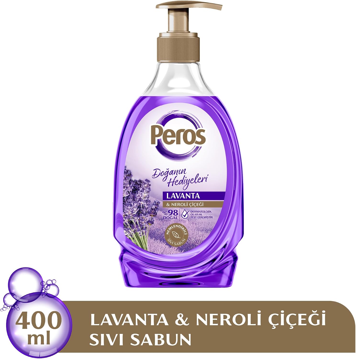 Doğanın Hediyeleri Lavanta & Neroli Çiçeği Sıvı Sabun 400 G