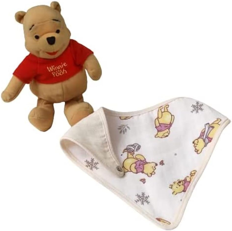 1500187654 Disney Winnie Pamuk Lisanslı Müslin Bandana, Çok Renkli