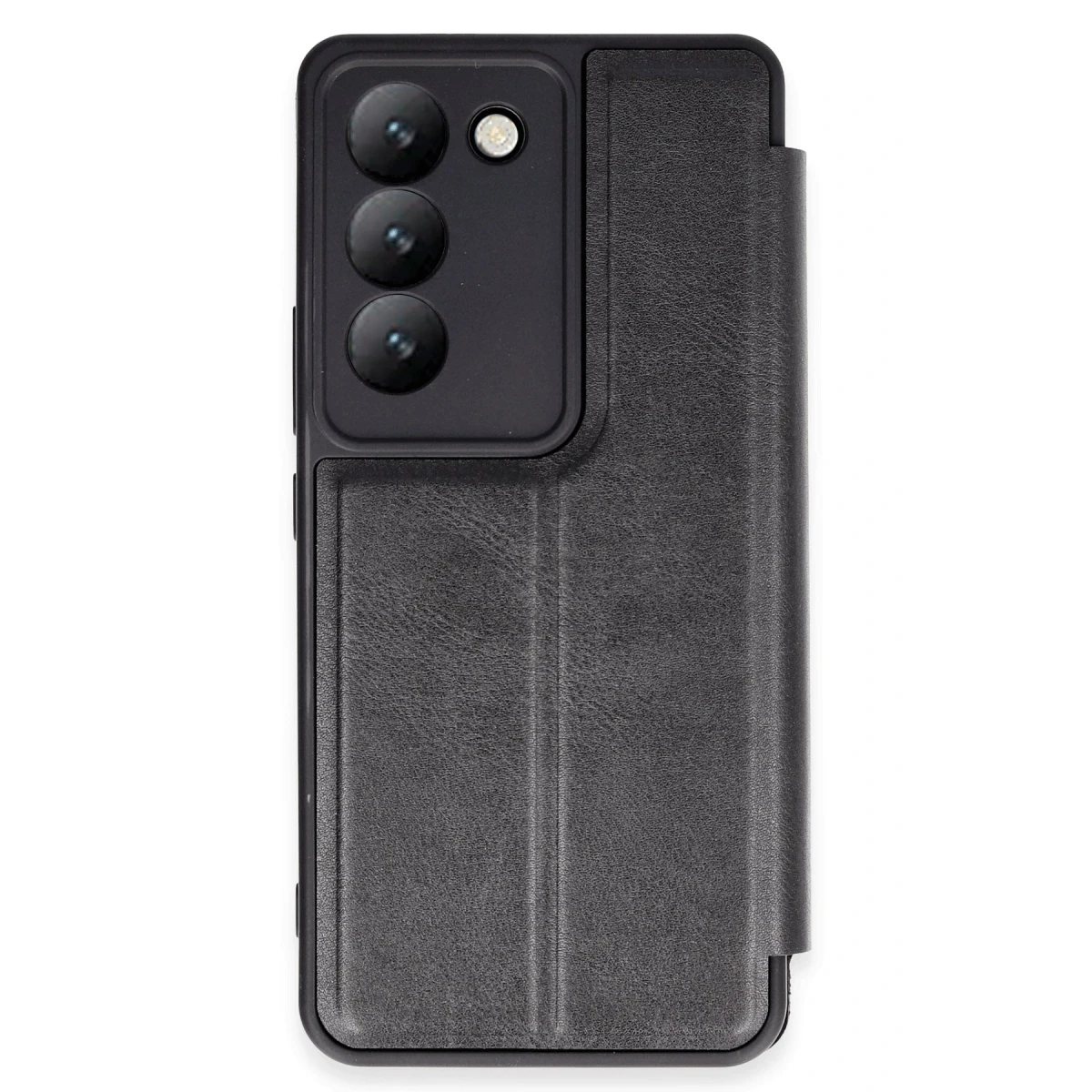 Vivo V30 Lite 4G Kılıf Flip Cover - Siyah
