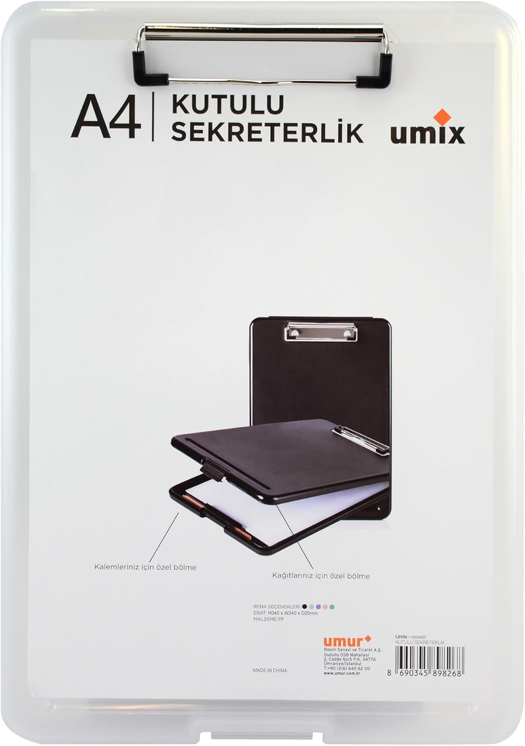 A4 Pp Kutu Ip4473 Şeffaf