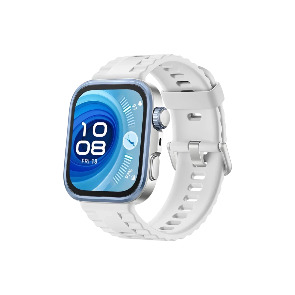 Huawei Fit 4 Nova Silikon Kordon - Beyaz