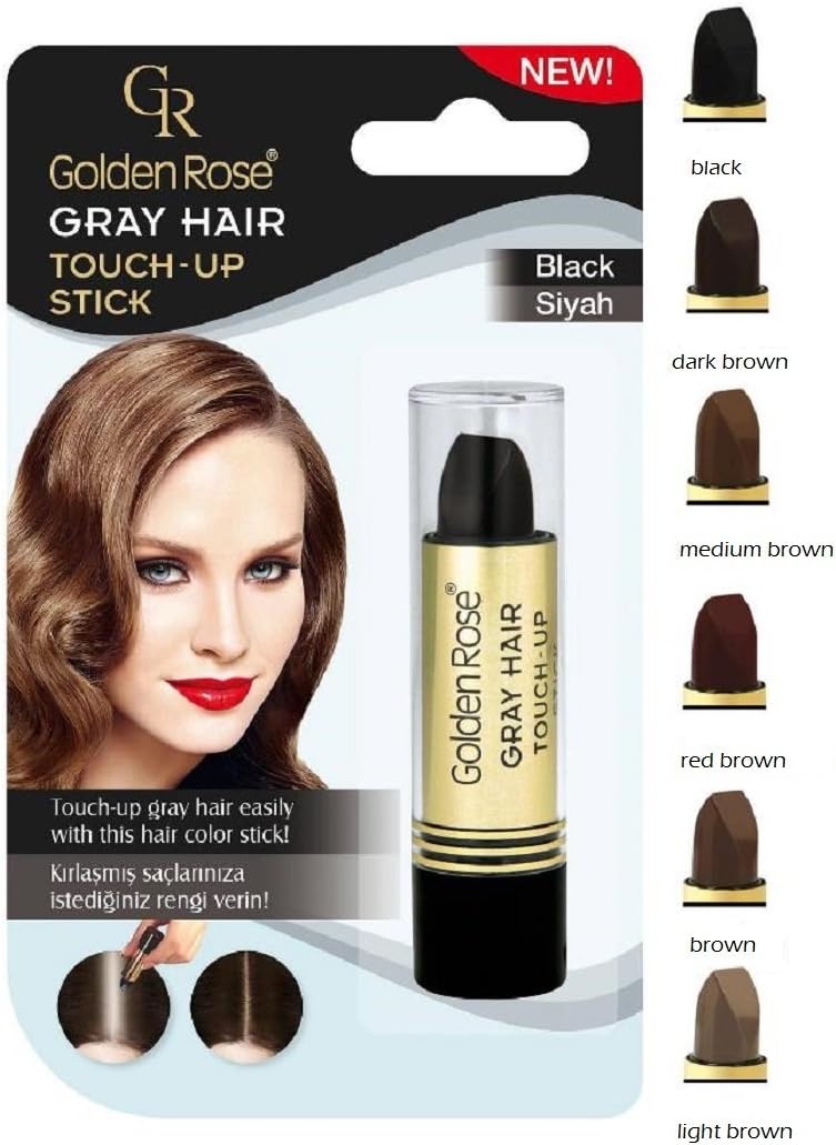 Grey Hair Touch-up Stick No: 05 Brown - Beyaz Saç Kapatıcı - Kahverengi