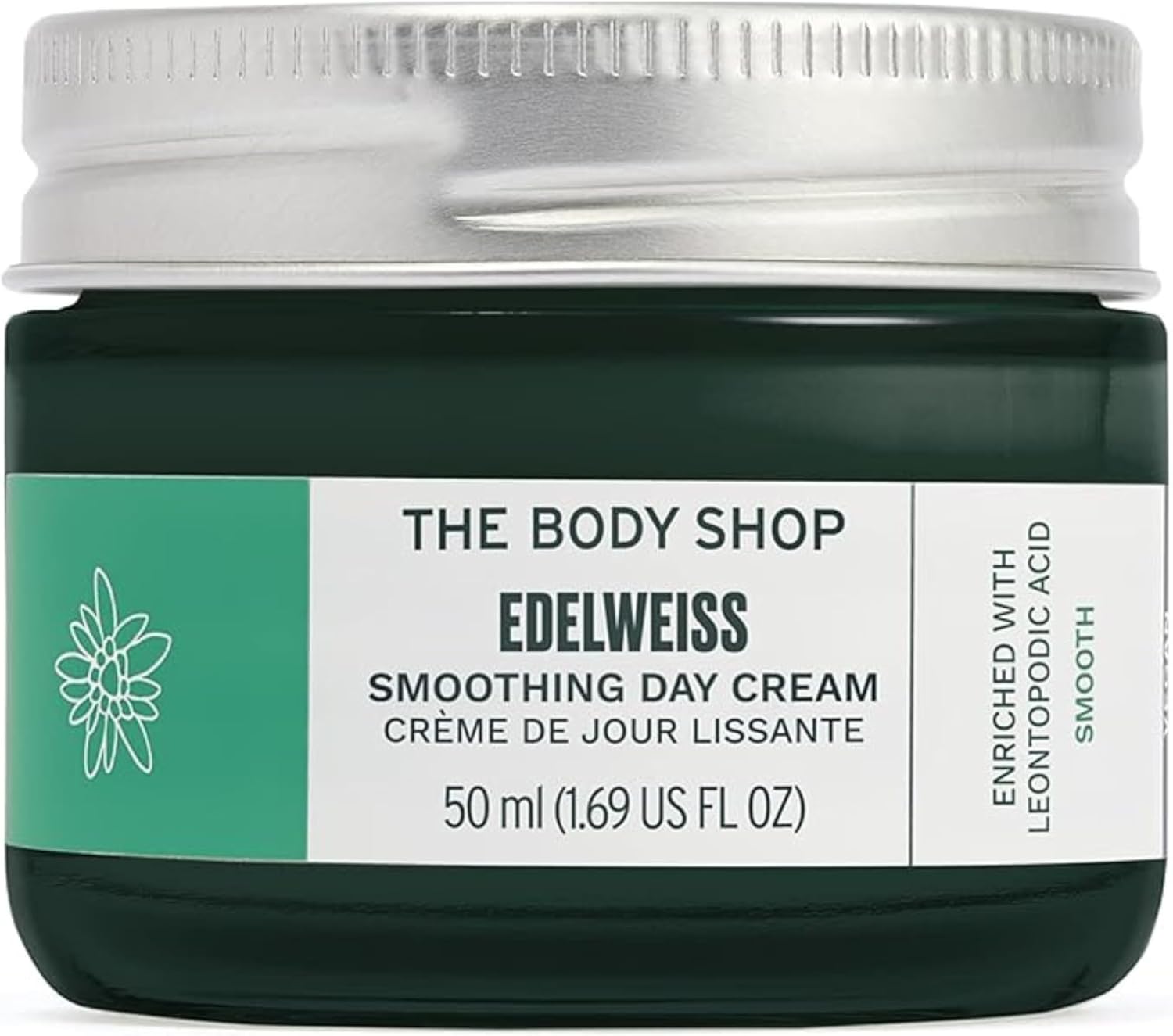 Edelweiss Pürüzsüzleştirici Gündüz Kremi - Daha Pürüzsüz Görünümlü Ciltler İçin - Vegan - 50ml