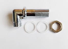 Klozet Temiz Su Flex Hortum Baglantı Aparatı dirsek pirinç 3/8-1Adet