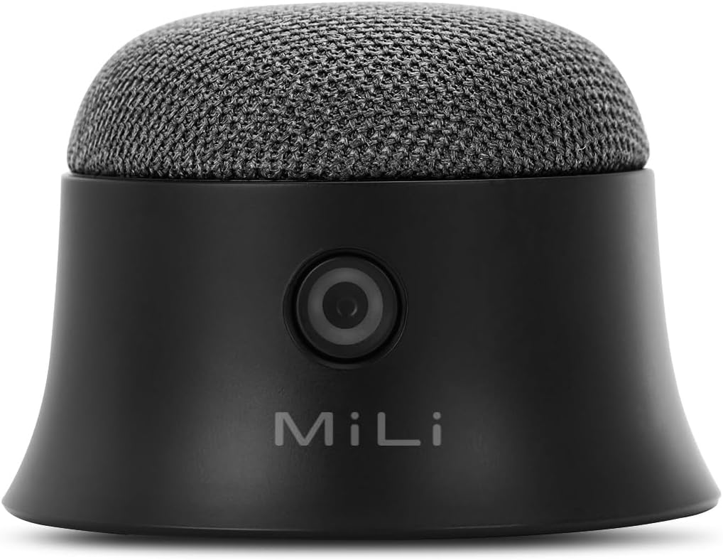 Mag-Soundmate MagSafe Uyumlu Mini Taşınabilir Bluetooth Hoparlör Siyah