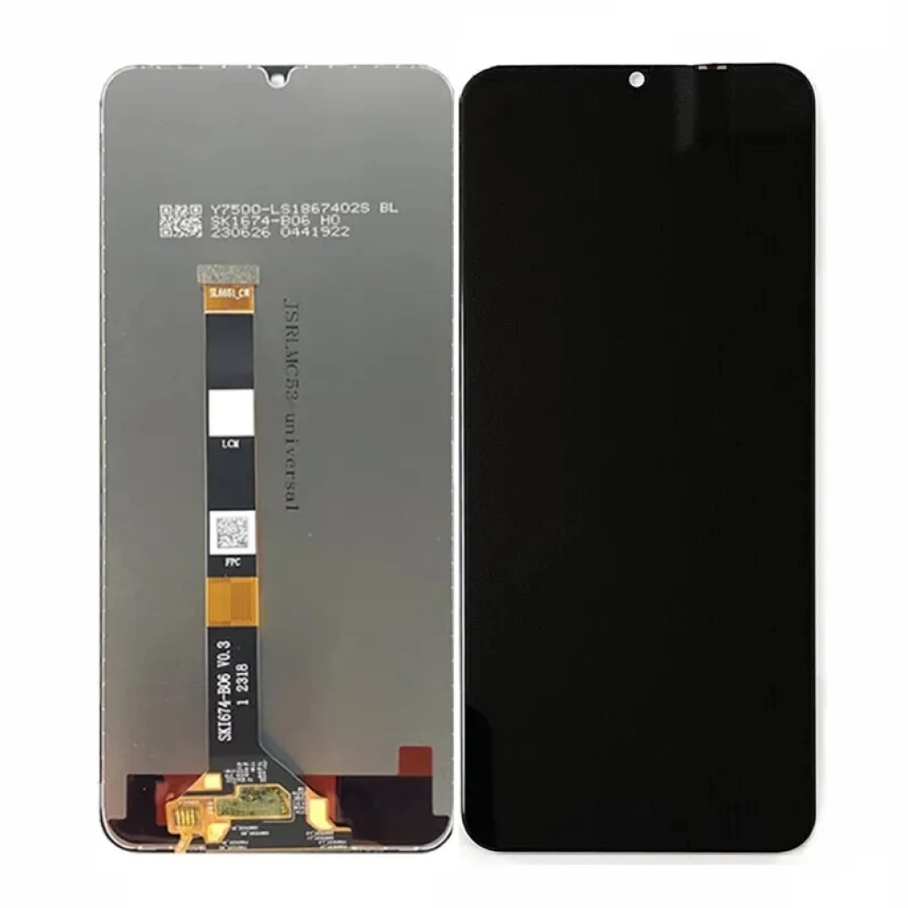 Realme C53 Ekran Dokunmatik SRV (Siyah)
