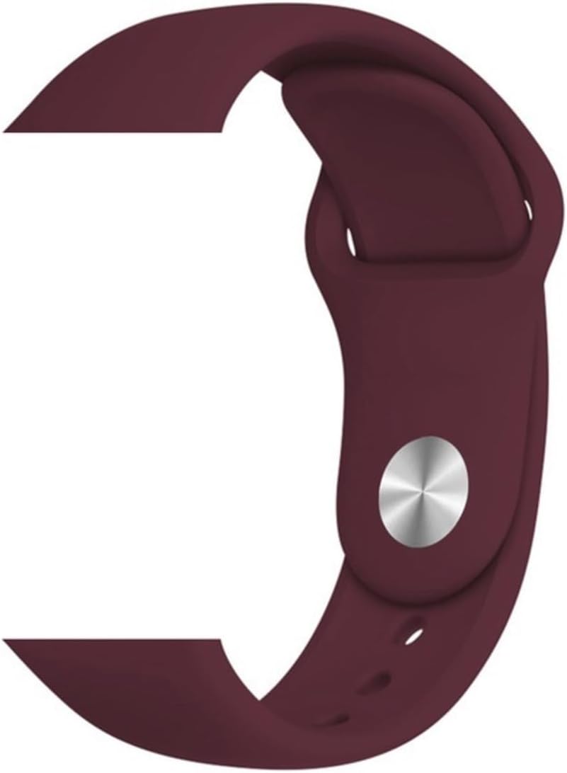 Apple ile uyumlu Watch 10/11 42mm-38/40/41mm S/M Beden Kordon Silikon Spor Kordon 2/3/4/5/6/se/7/8/9
