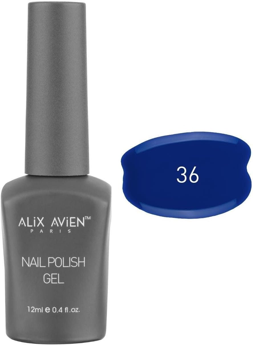 Uv Kalıcı Koyu Mavi Jel Oje 36 - Gel Polish - 12 ml