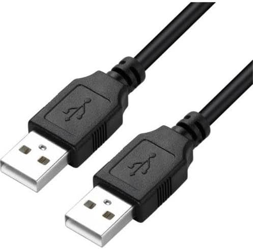 4852 1 Metre İki Ucu Erkek Usb Uzatma Kablosu 1 Metre Uzatıcı İki Ucu Erkek Parazit önleyici filtre 12Mbps ileetişim hızı 2xAWG24 2xAWG28