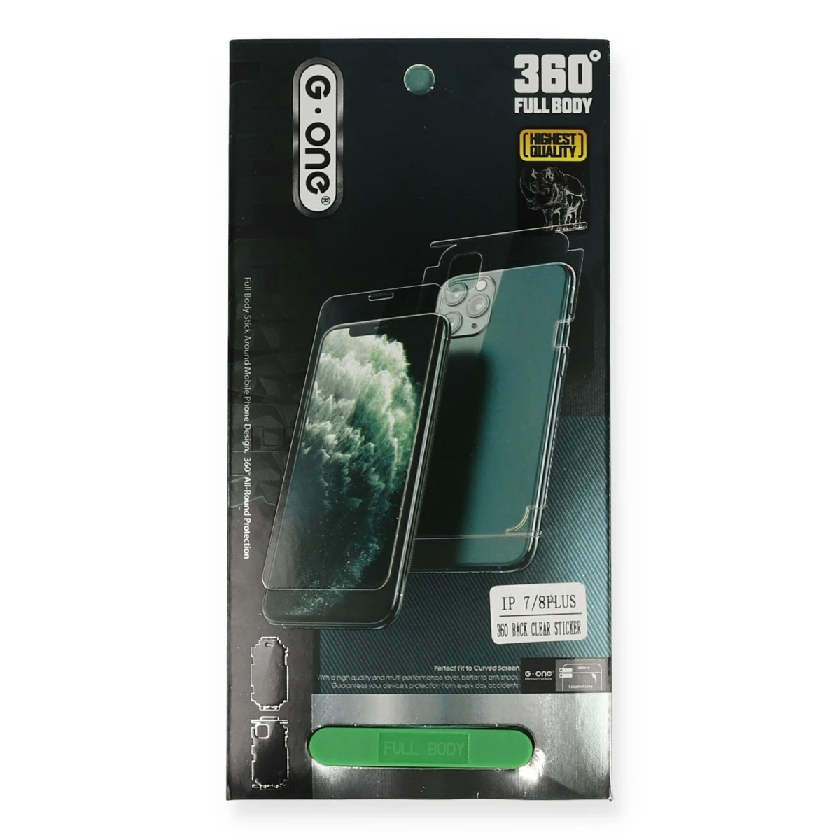 Apple iPhone 11 Pro 360 Mat Full Body Arka Koruyucu