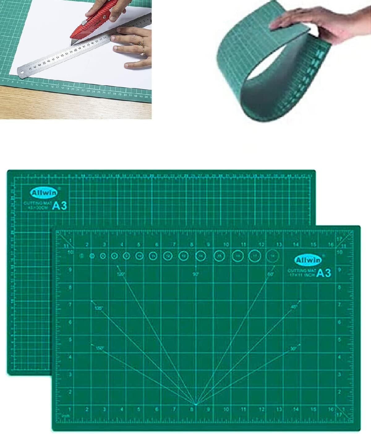 Limmy A3 Kesme Matı Patchwork - Kesme Tablası - Kesim Altlığı 42 * 30cm