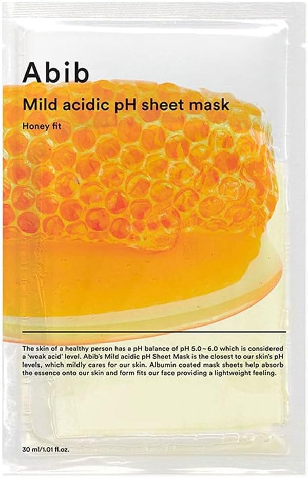 Hafif asidik pH değeri ile bez maskesi bal fit 30 ml/1.01 fl.oz