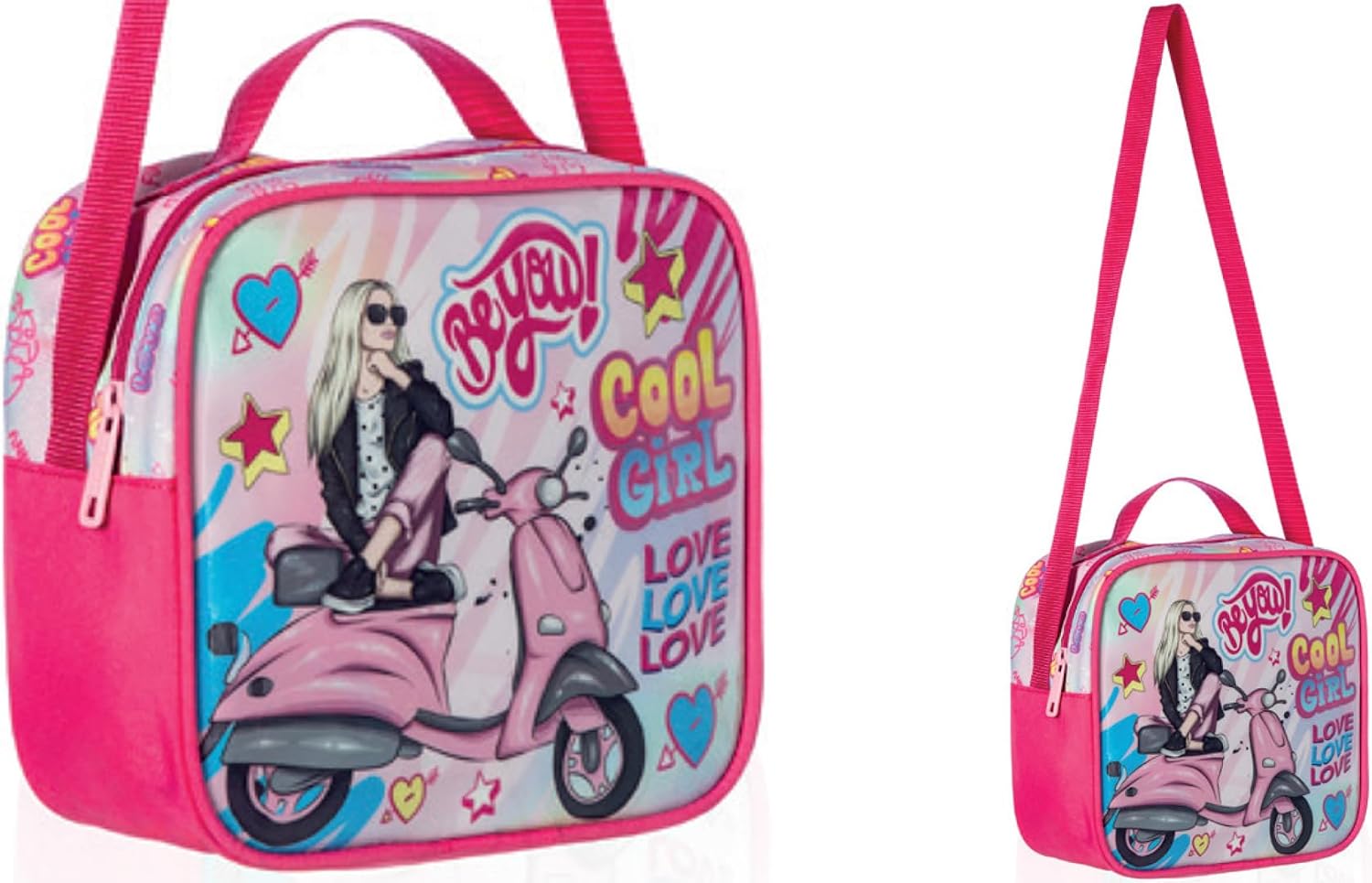 Kids Beslenme Çantası, Cool Girl, PVC