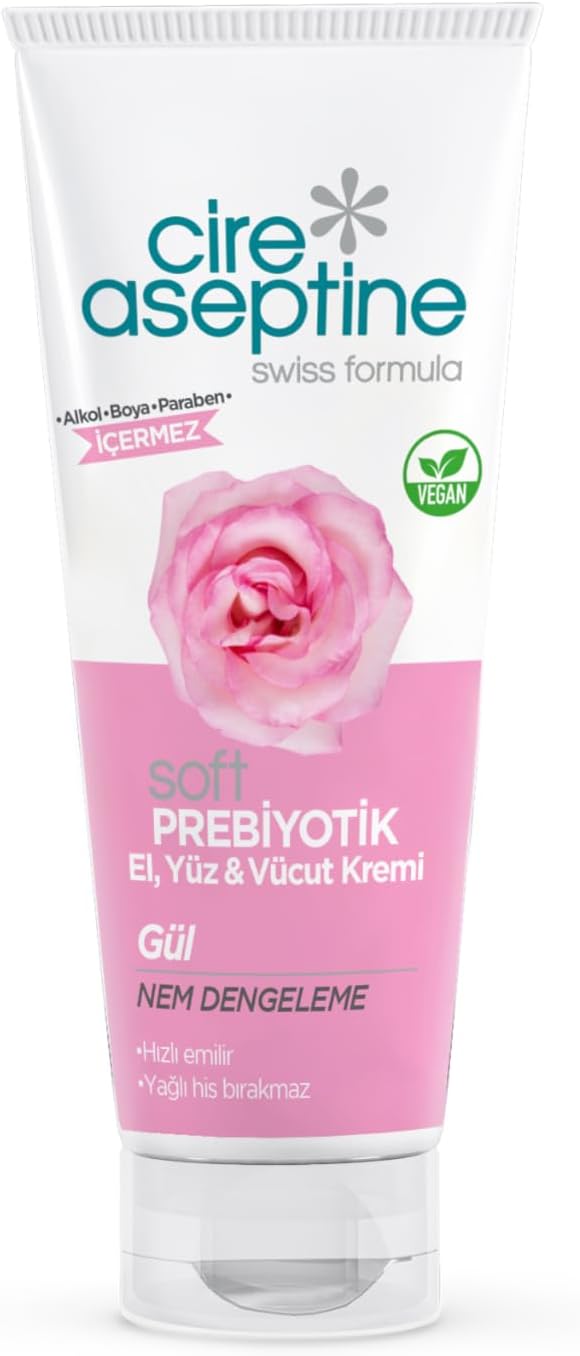Soft Prebiyotik Gül El, Yüz ve Vücut Kremi 75 ml
