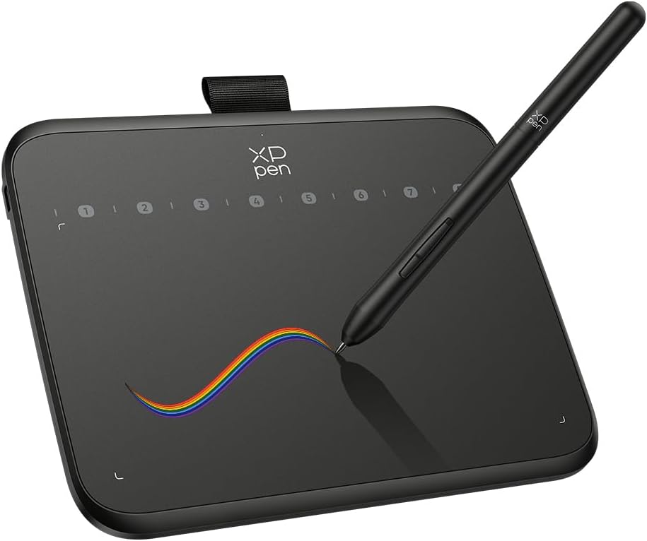 XPPen Deco 640 Grafik Çizim Tableti, 16384 Basınç Seviyesi, Pilsiz Kalem, 6x4 İnç, Windows Mac Android Uyumlu