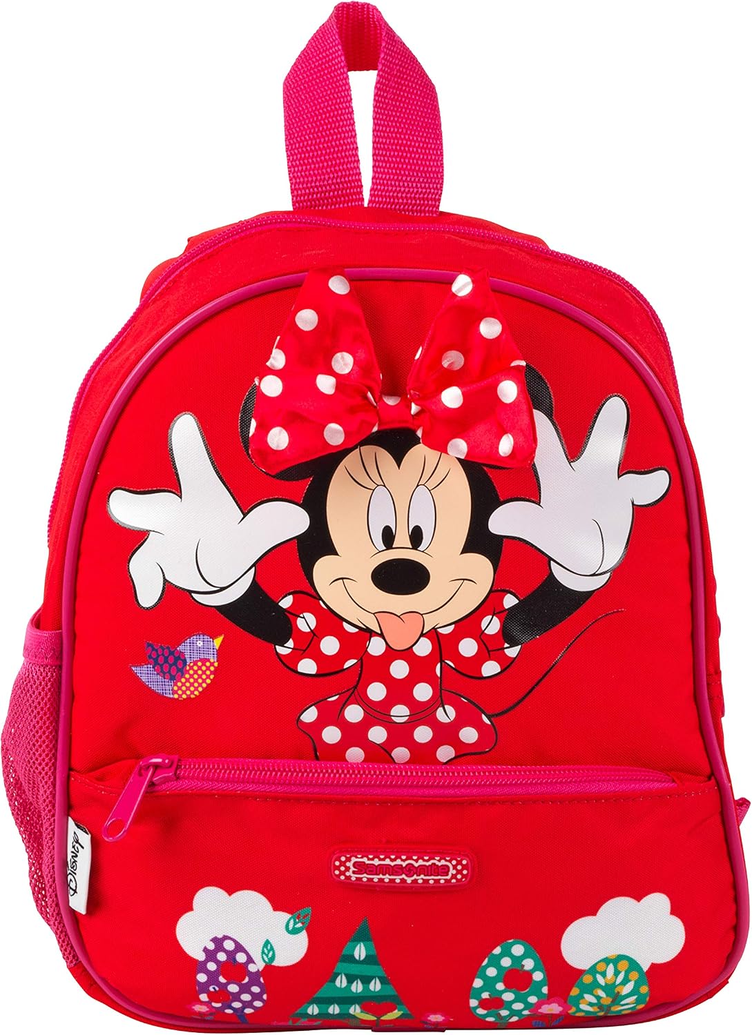Minnie Mouse Çocuk Sırt Çantası - Disney Lisanslı Kreş ve Anaokulu Çantası - 7 Litre - Kırmızı