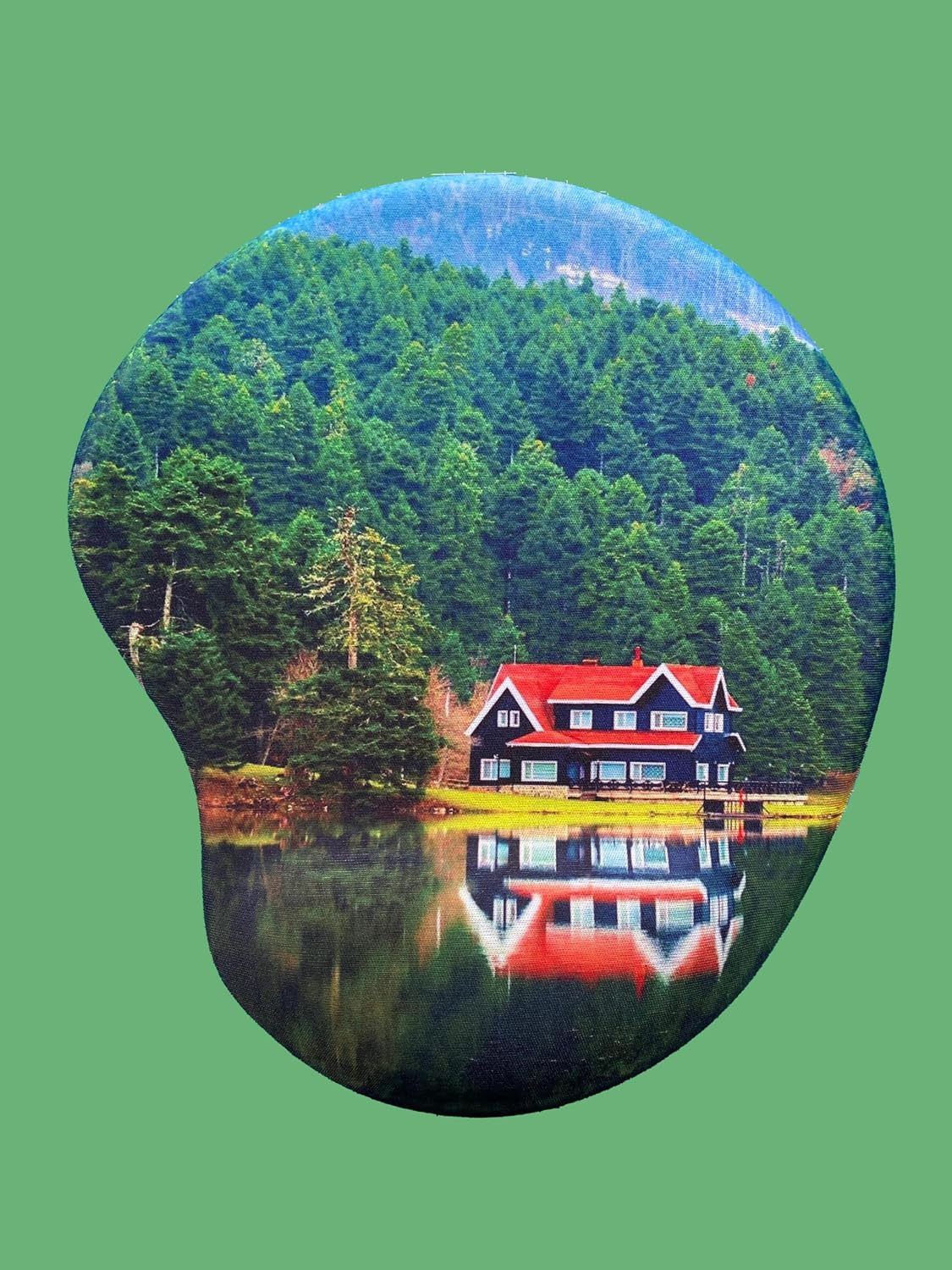 Türkiye Serisi - Bolu Gölcük Tabiat Parkı Baskılı Bilek Destekli Mouse Pad