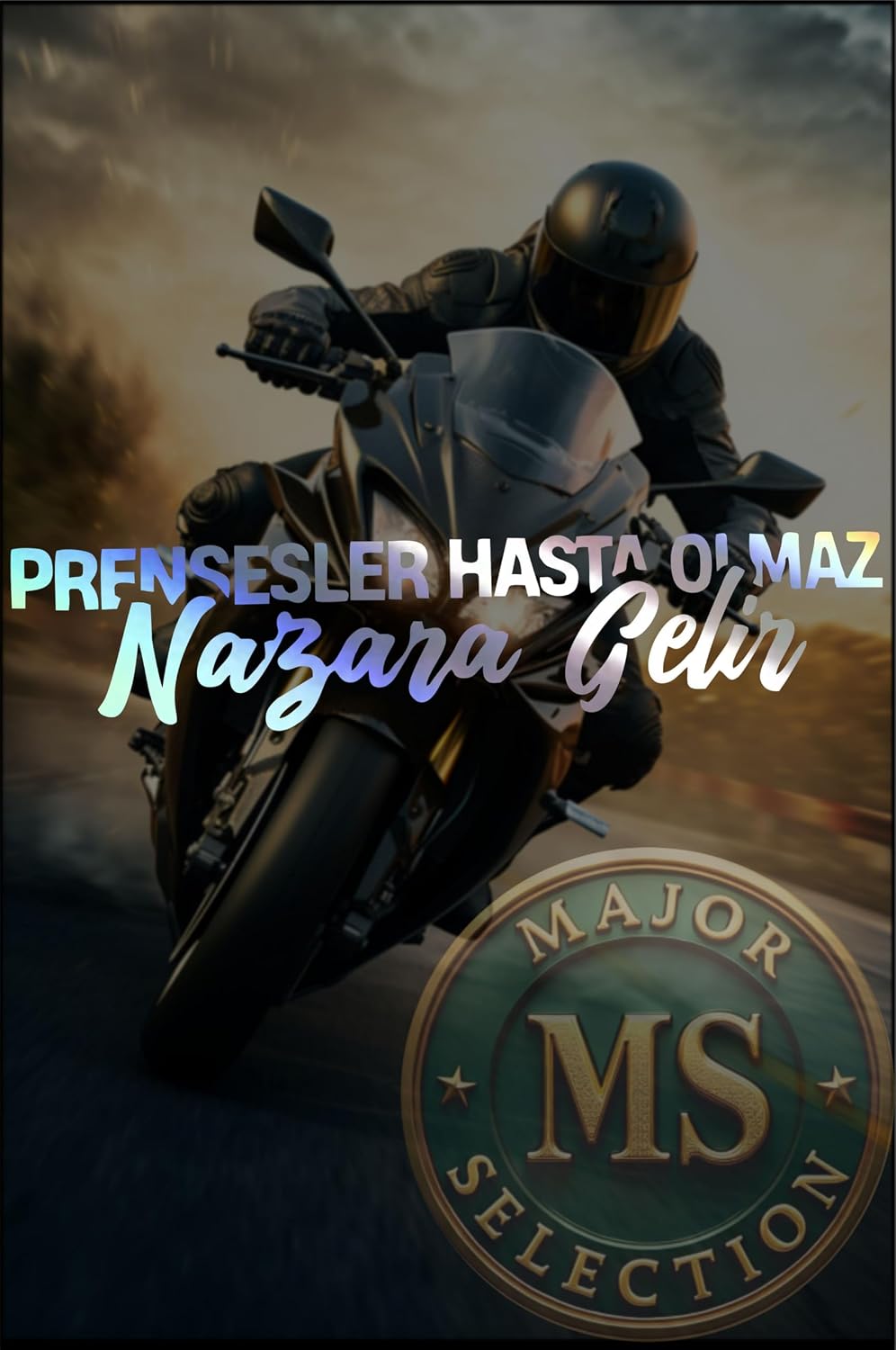 Prensesler Hasta Olmaz, Nazara Gelir Yazı JDM Araba Motosiklet Cam Etiket Sticker 19x5 CM