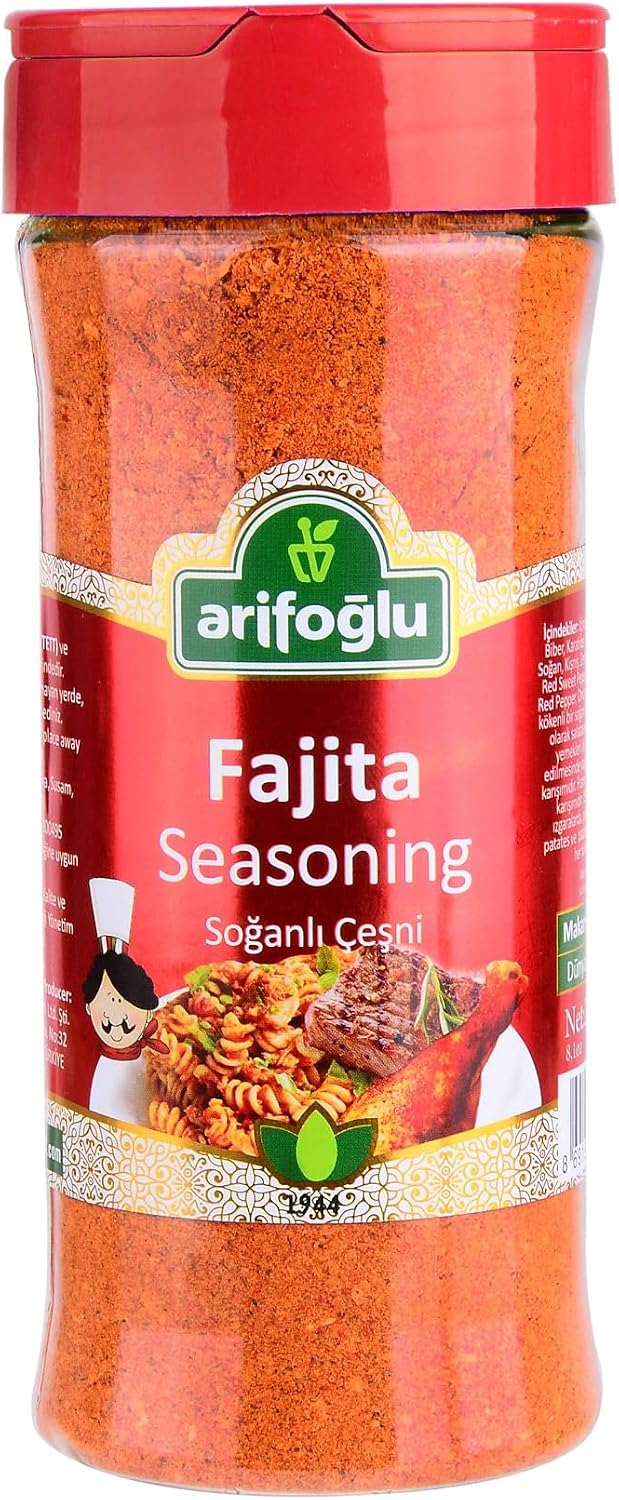Fajita Çeşni 230g – Fajita Seasoning with Onion 230g