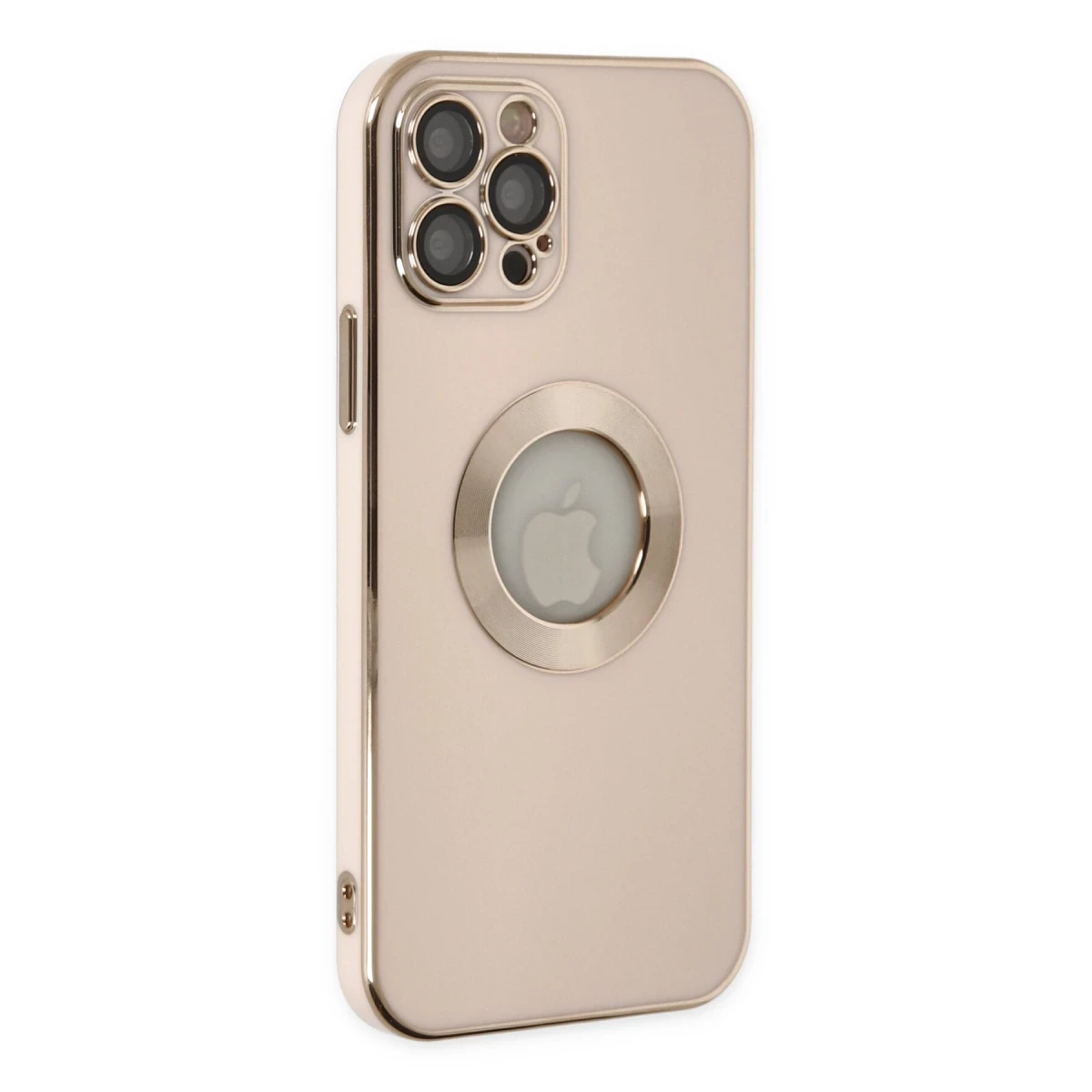 Apple iPhone 12 Pro Kılıf Store Silikon - Pembe
