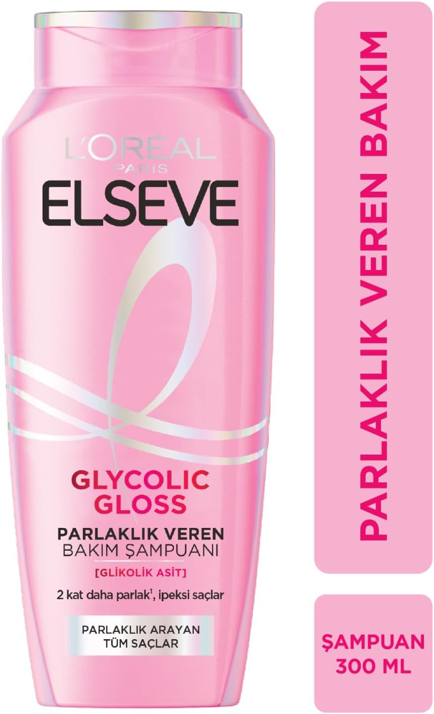 Glycolic Gloss Parlaklık Veren Bakım Şampuanı 300ml