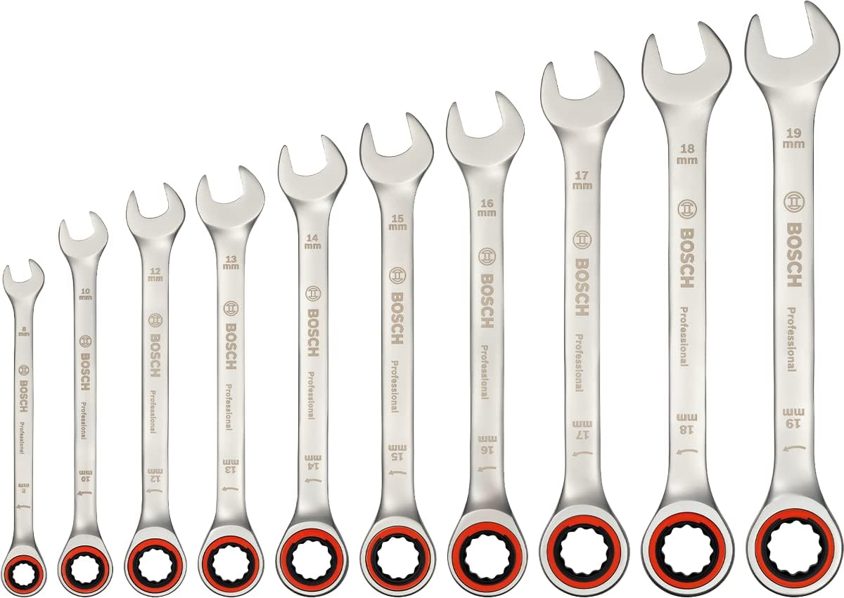 Bosch 1600A02AU0 10 Parça Cırcır Anahtar Seti