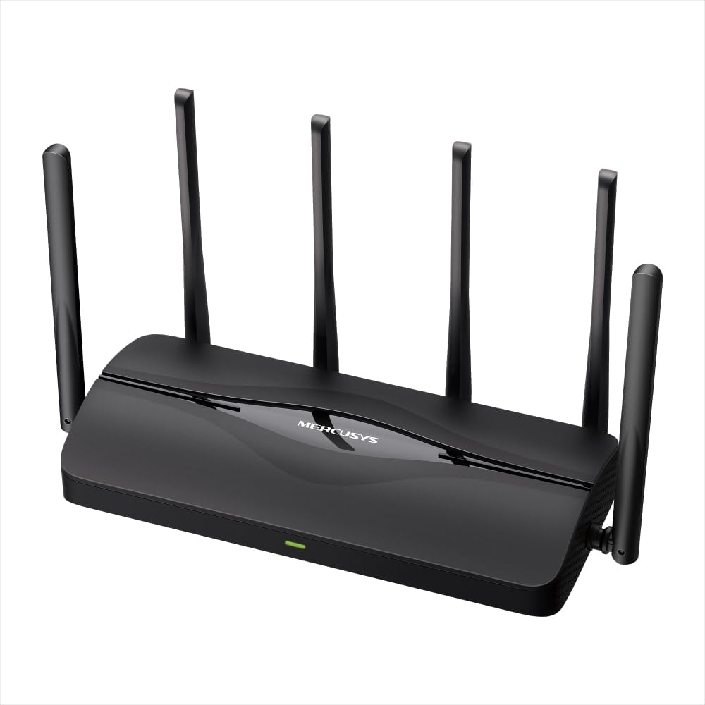 MR37BE Wi-Fi 7 Router | BE6500 Mbps Hız | Dual-Band | Fiber Destekli | 2× 2.5G Port, 2× Gigabit Port | 6 Anten | MLO | EasyMesh | Geniş Kapsama | Hızlı 4K/8K Streaming & Oyun | Kolay Kurulum