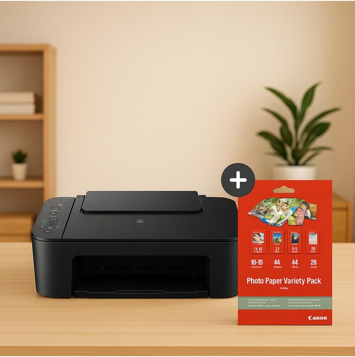 Pixma E3640 + Fotoğraf Kağıdı Hediyeli