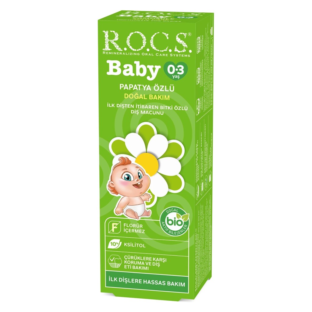 .Baby Diş Macunu 0-3 Yaş 35 ml Papatya