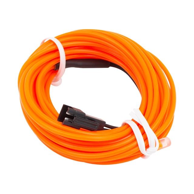PM-6084 5 Metre 12 Volt Çakmak Fişli Adaptörlü Neon Oranj Şerit Aydınlatma