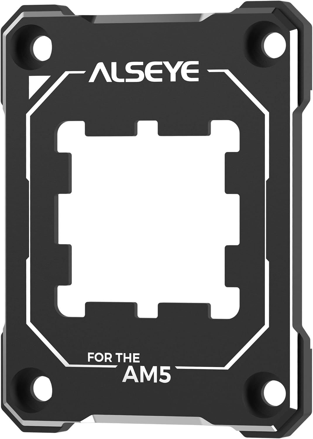 AM5 Güçlendirme Kiti için CPU Kontak Çerçevesi, AMD AM5 CPU için Bükülme Önleyici Toka (Siyah)