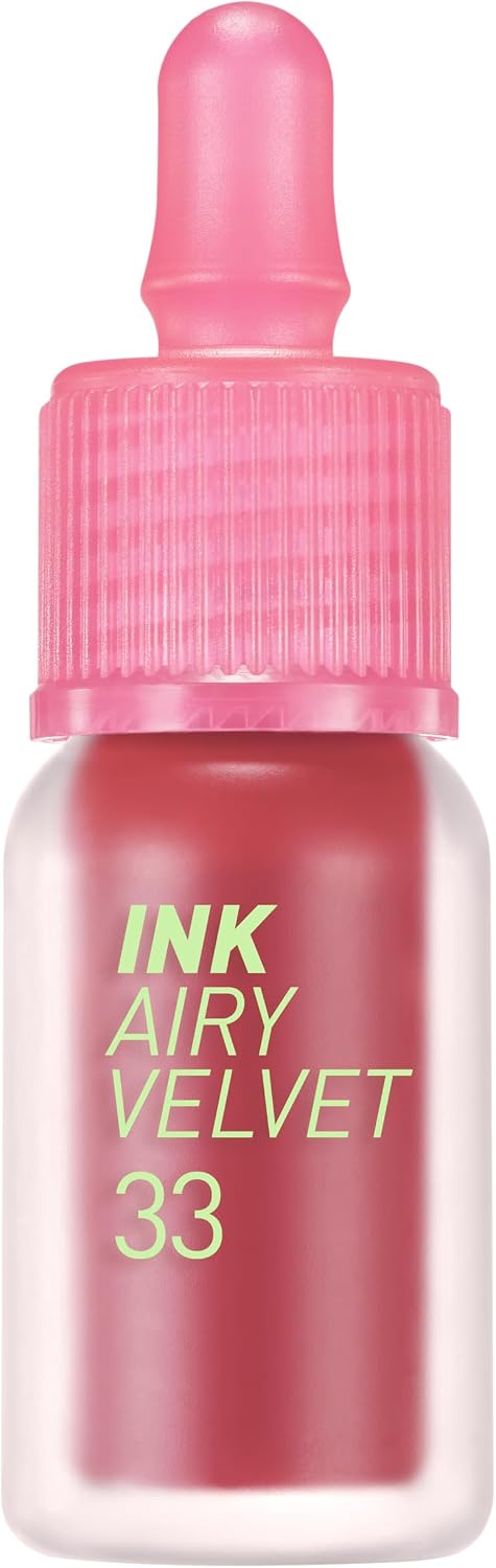 Uzun Süre Kalıcı Ve Hafif Formüllü, Kadife Bitişli Tint Ink Airy Velvet (33 FAVORİTE PİNK)
