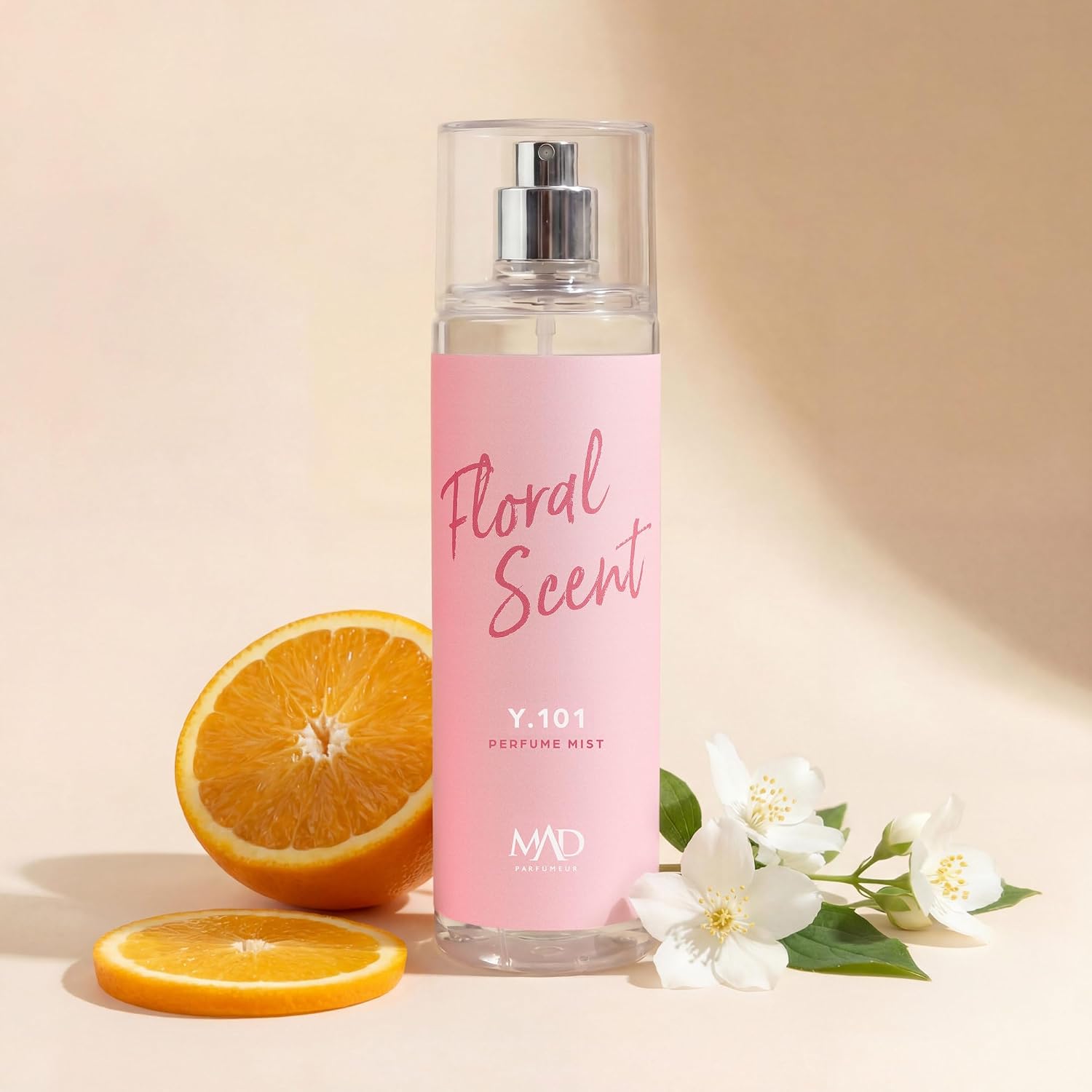 Mad Y101 Kadın Parfüm Body Mist 200 ml – Mandalina,Yasemin, Misk