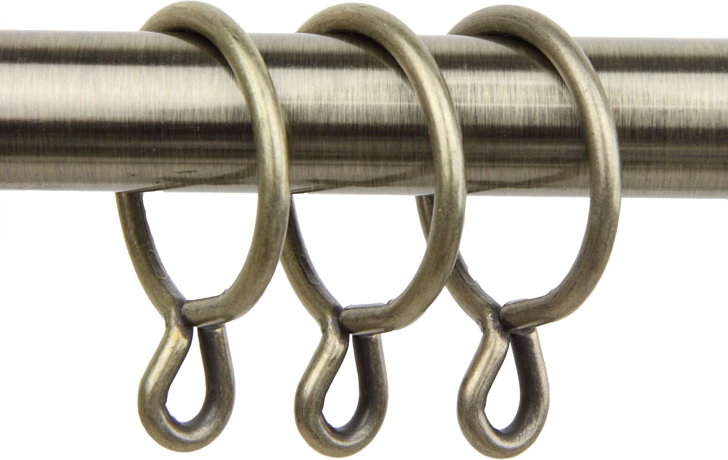 Halkalar, 10 adet, 3,5 cm, antik pirinç