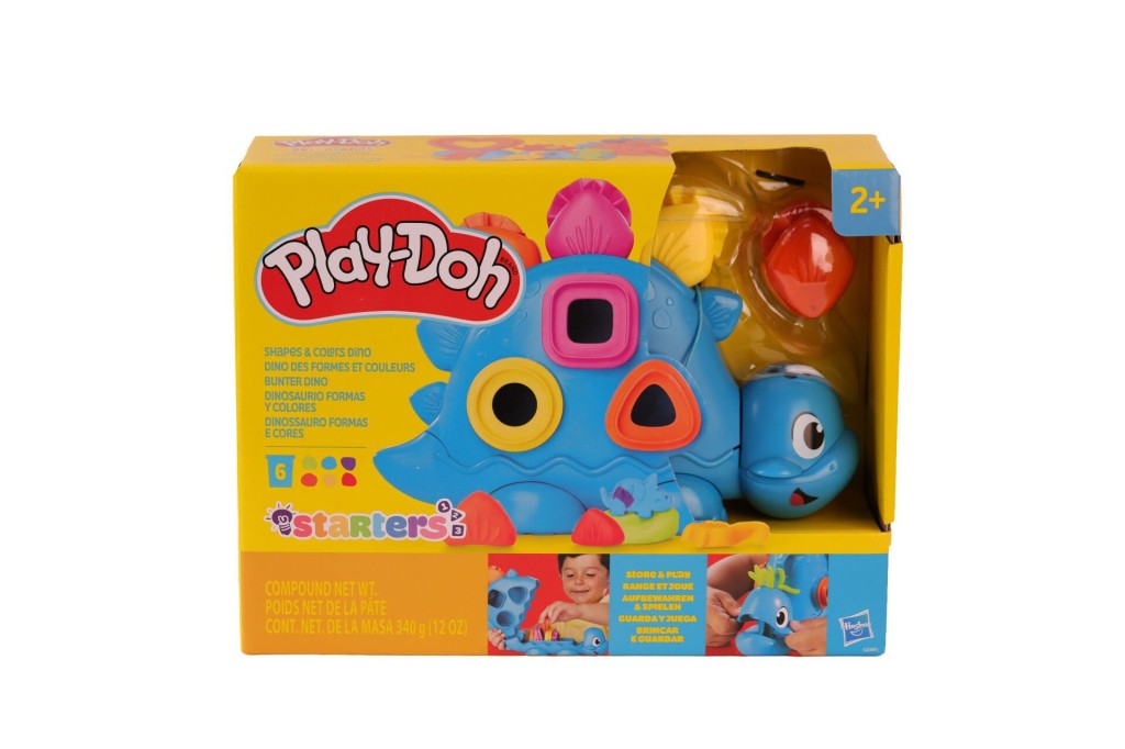 G0491 Play-Doh Şekiller ve Renkler Dino Oyun Seti +3 yaş