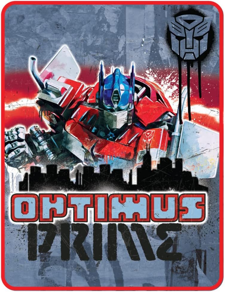 Koleksiyon Transformers Rise of The Beasts Film Yatak Süper Yumuşak Mikro Raschel Örtüsü, 116,8 cm x 152,4 cm, (Resmi Lisanslı Ürün)