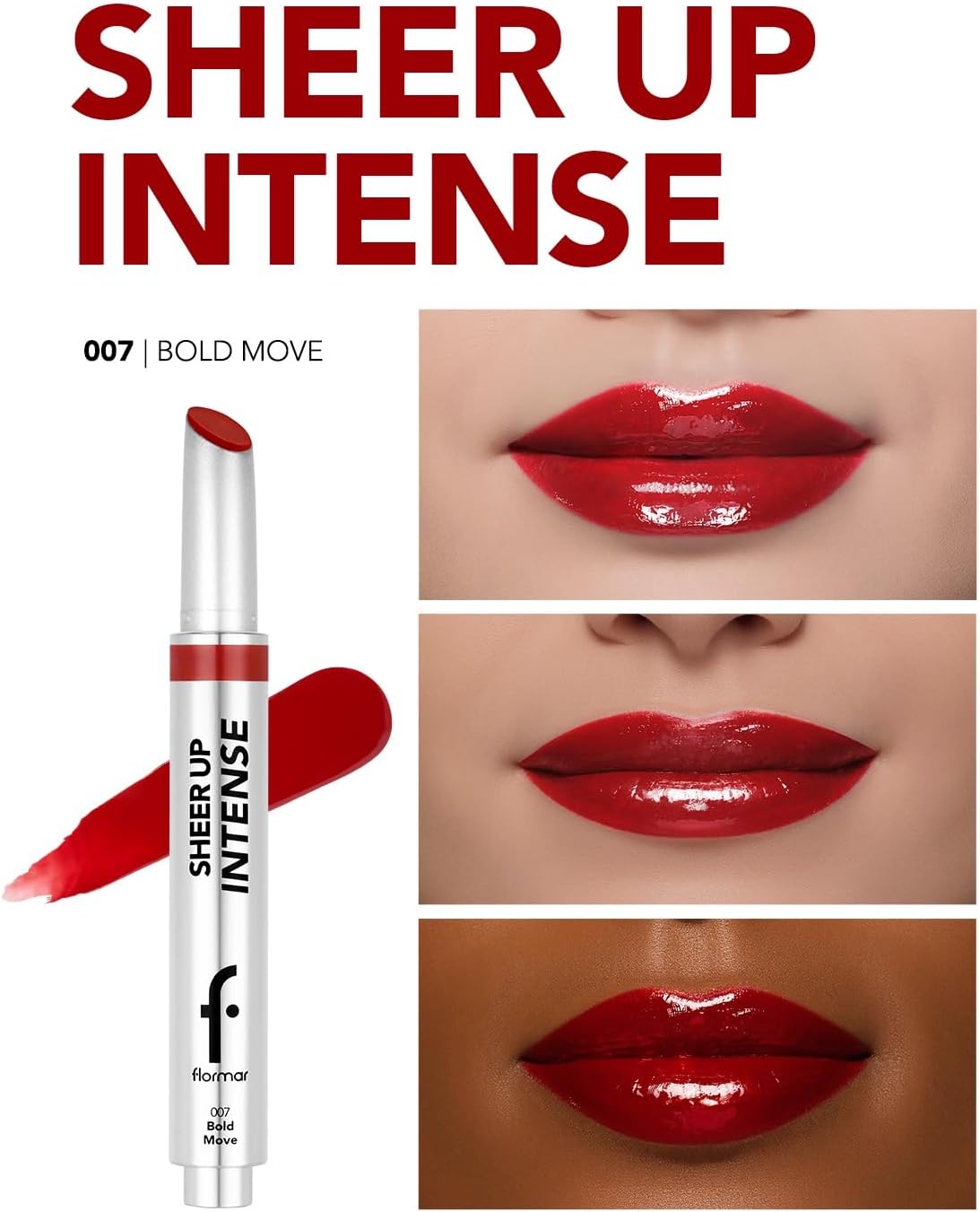 Sheer Up Intense Lipstick-007 BOLD MOVE