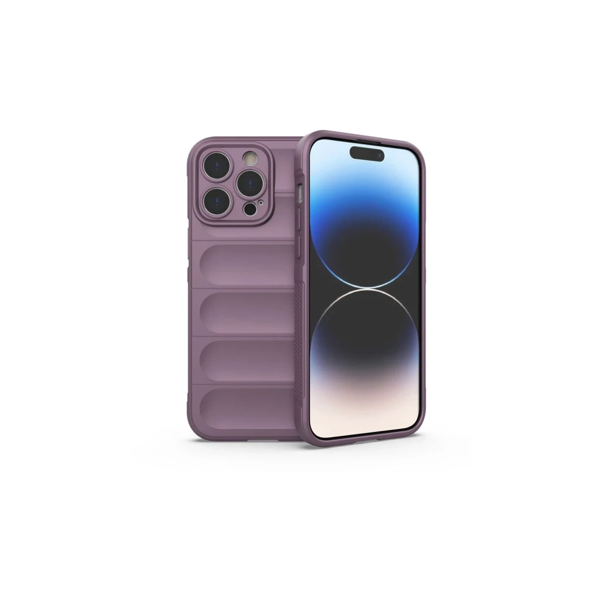 Apple iPhone 14 Pro Max Kılıf Optimum Silikon - Mor