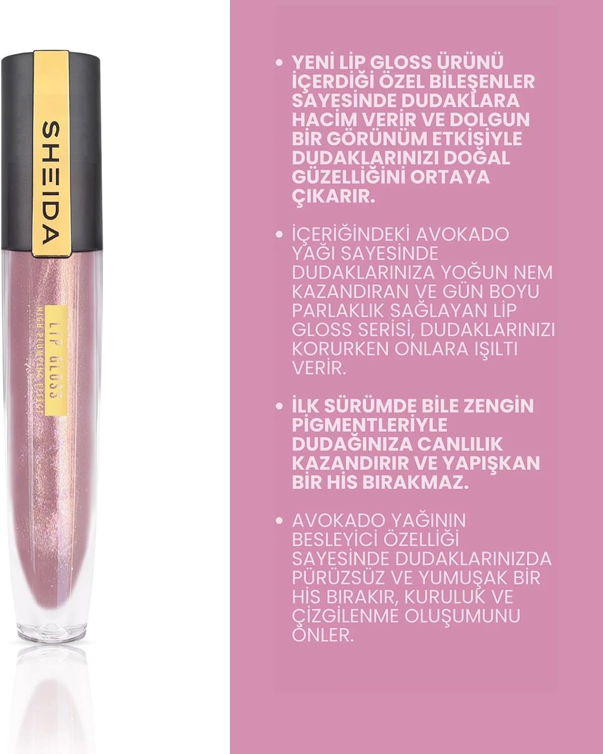 Lipglos Red No:50 Kırmızı