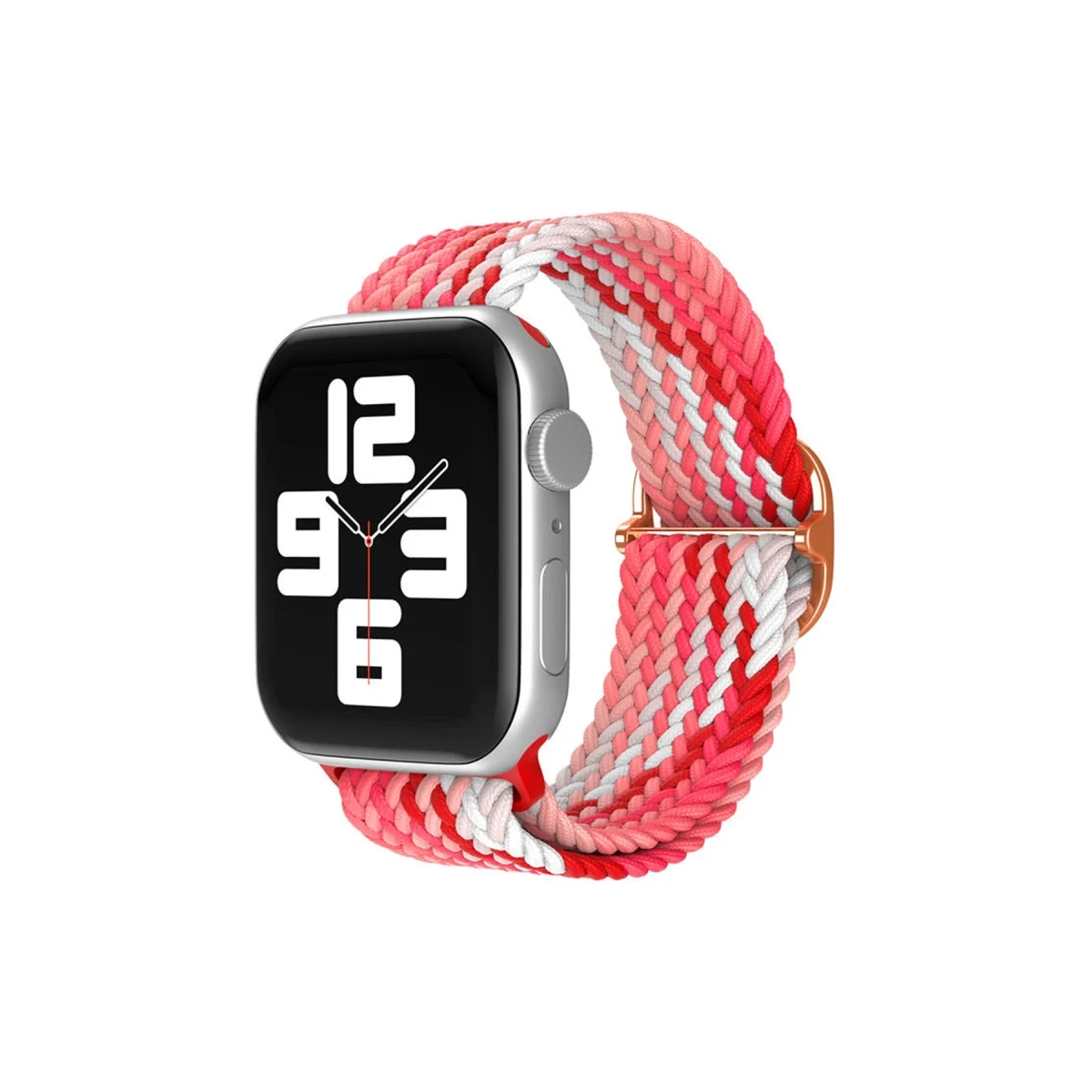 Apple Watch 42mm Star Kordon - Pembe-Kırmızı