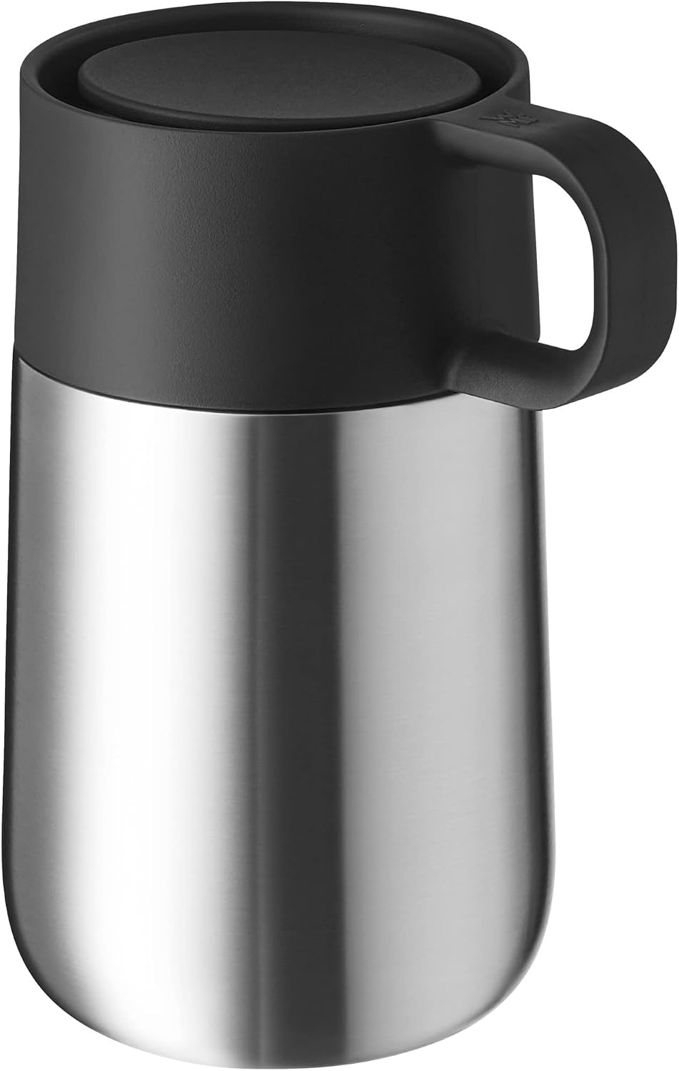Impulse Travel Mug Termos Bardak, 300 ml, Otomatik Kapaklı Seyahat Kahve Bardağı, 360° İçim Özellikli, Kulplu Termos Bardak, İçecekleri 6 Saat Sıcak ve 12 Saat Soğuk Tutar, Mat Paslanmaz Çelik