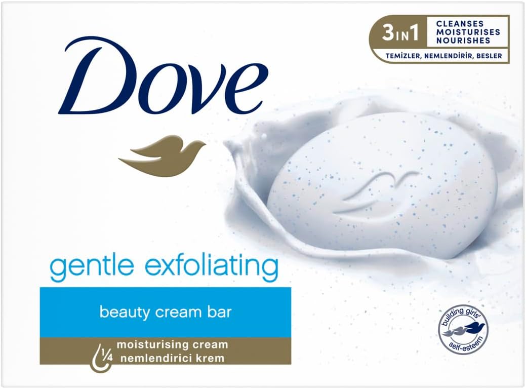 Beauty Cream Bar Katı Güzellik Sabunu Gentle Exfoliating Nemlendirici Etkili, 90 g