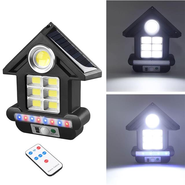 CL-S180 Solarlı Kumandalı Sensörlü Kapı Aydınlatması
