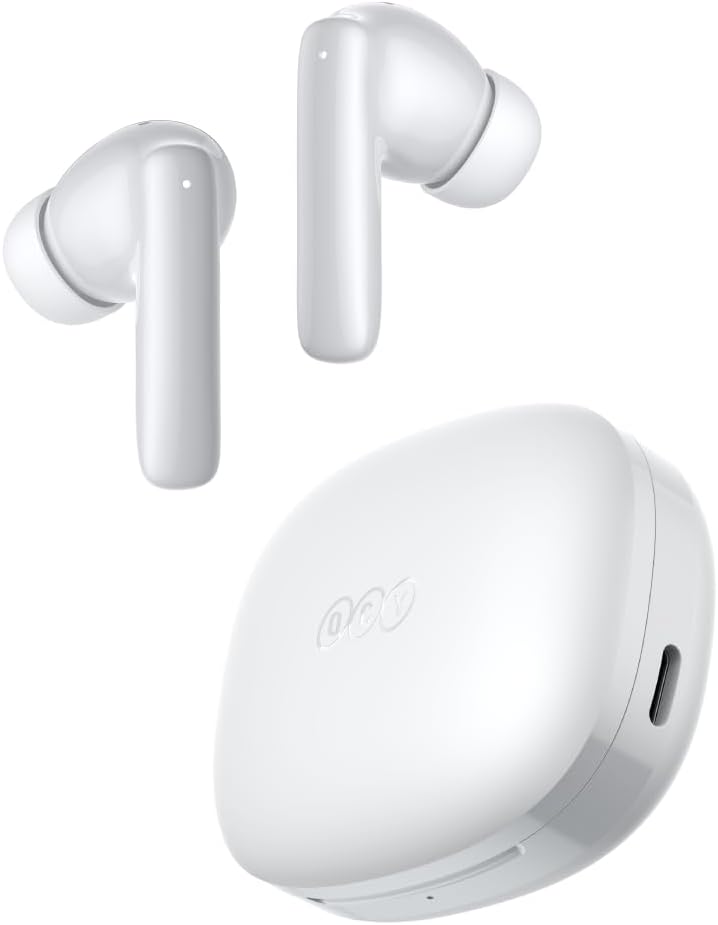 T13 Pro Bluetooth Kulaklık 6.0-50 dB Anc 4 Mics. ENC IPX4-0.045 sn. (Beyaz)