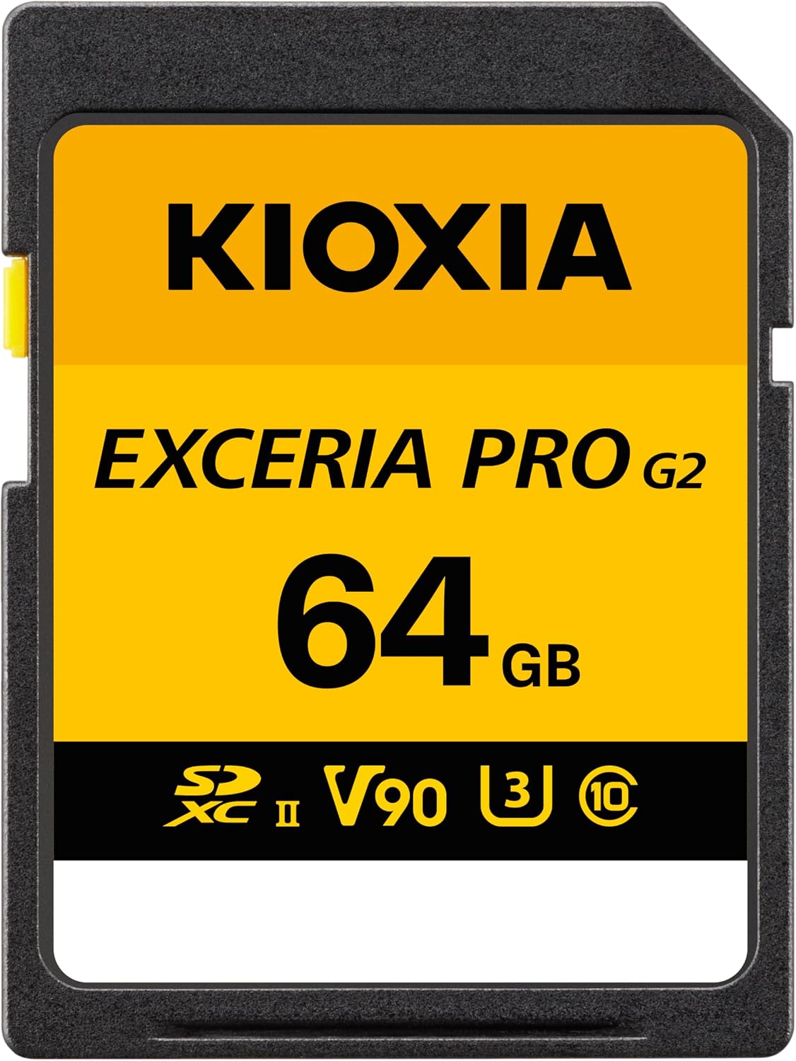 EXCERIA PRO G2 64GB SDXC Hafıza Kartı – UHS-II U3 V90 C10, 310MB/s Okuma, 295MB/s Yazma, 8K / 4K