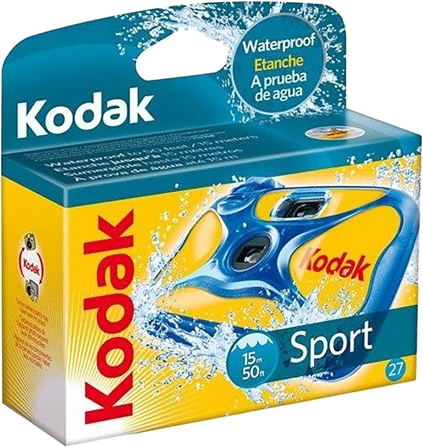 Kodak Sport su geçirmez Einwegkamera ISO 800 (27 resimler)