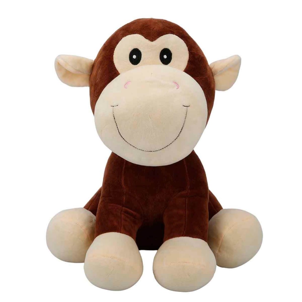 3182 Oturan Peluş Hayvanlar 35 cm Hipopotam-İnek-Fil-NessiWorldmun